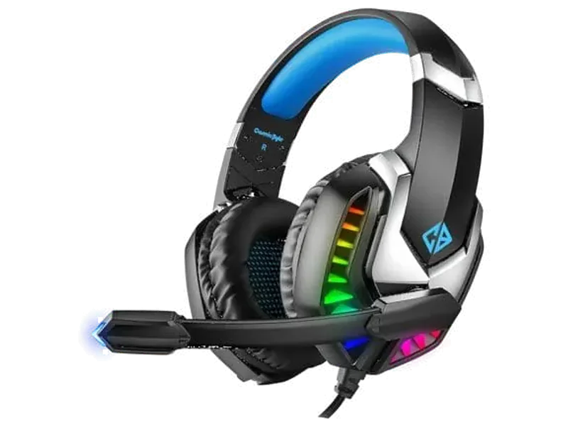 COSMIC BYTE G2050 RGB 3.5mm Wired Stereo Gaming Headphone With Mic ( Blue )