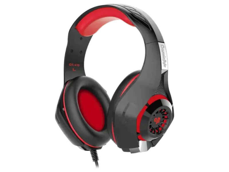COSMIC BYTE GS410 3.5mm Wired Stereo Gaming Headphone With Mic ( Red )