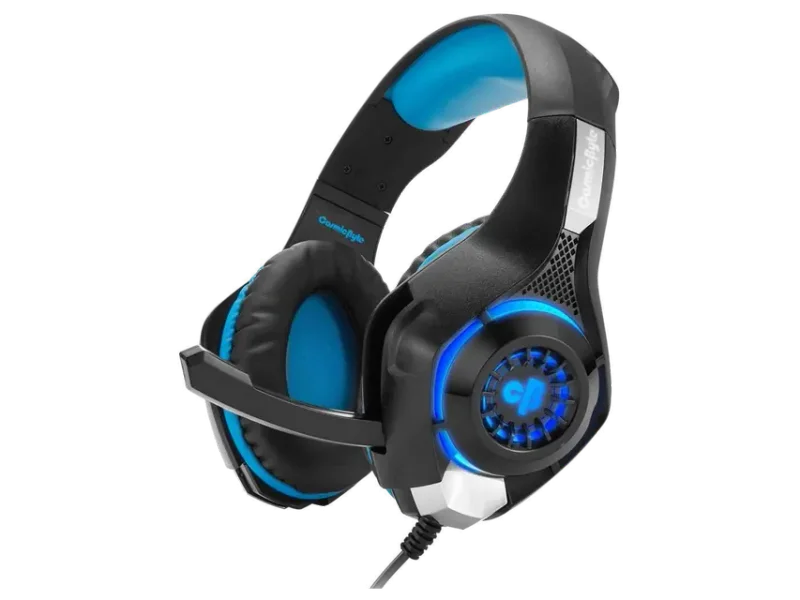 COSMIC BYTE GS420 3.5mm Wired Stereo Gaming Headphone With Mic ( Blue )