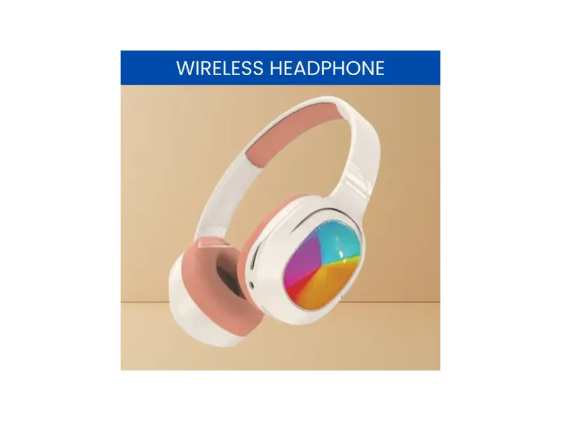 GUGGU RGB Wireless Gaming Headset With Active Noise Cancellation, Foldable DesignTC355 Bluetooth