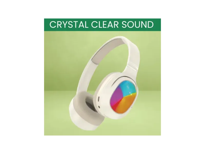 FRONY RGB Wireless Gaming Headset With Active Noise Cancellation, Foldable DesignWV284 Bluetooth