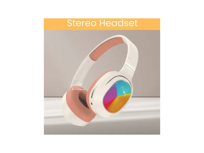FRONY RGB Wireless Gaming Headset With Active Noise Cancellation, Foldable DesignWV52 Bluetooth