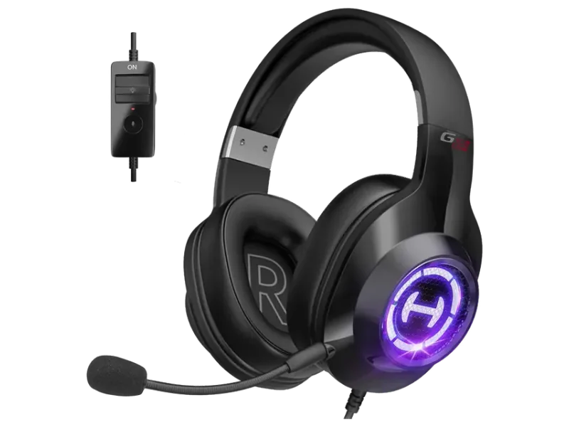 EDIFIER G2 II GAMING HEADSET, SURROUND STEREO SOUND WIRED HEADPHONES BLACK