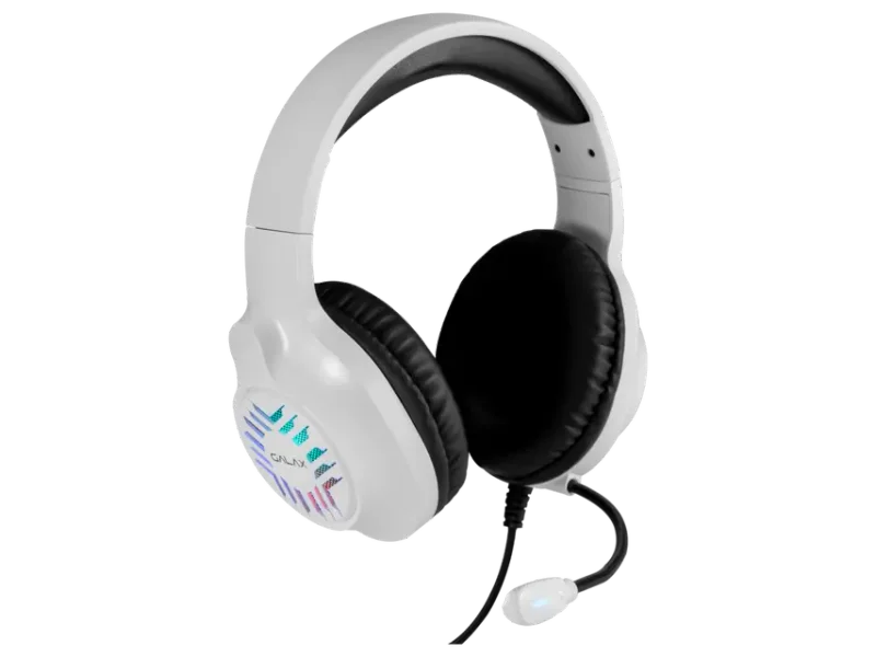 GALAX Sonar 02 Wired 7.1 Surround Gaming Headphone With Mic ( White ) ( PS/PC/MAC/Mobile Devices )