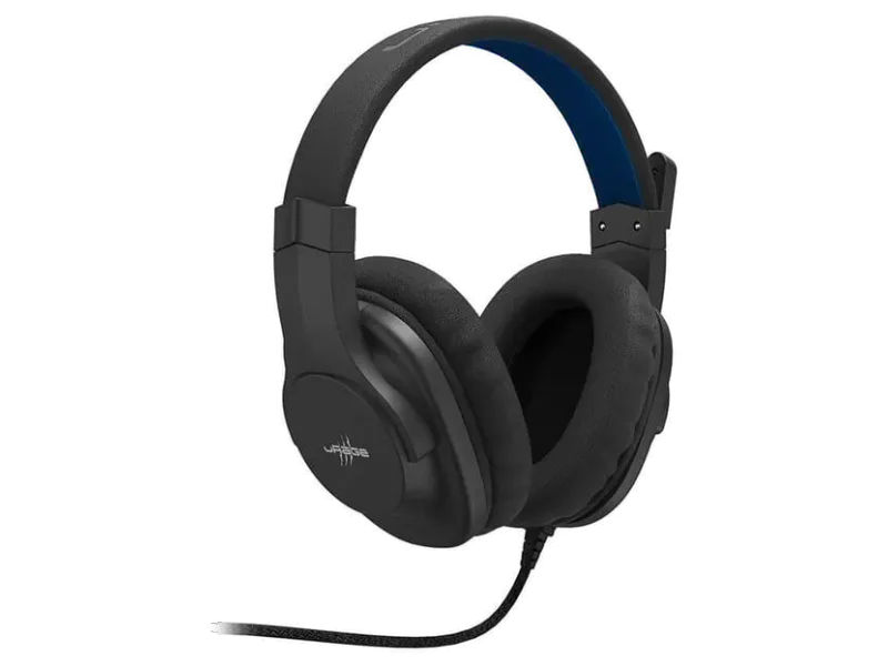 HAMA 186007 Soundz 100 Wired Stereo Gaming Headphone With Mic ( Black ) ( PS4 )
