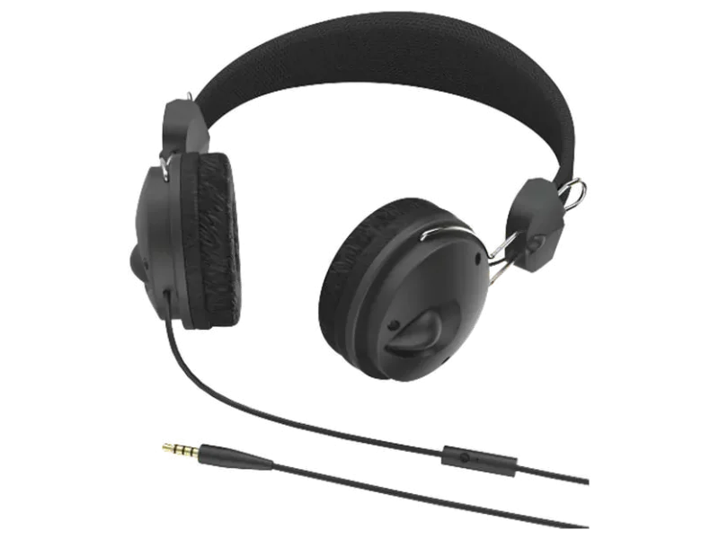 HAMA 184016 Fun4Phone Wired Stereo Gaming Headphone With Mic ( Black ) ( PC )