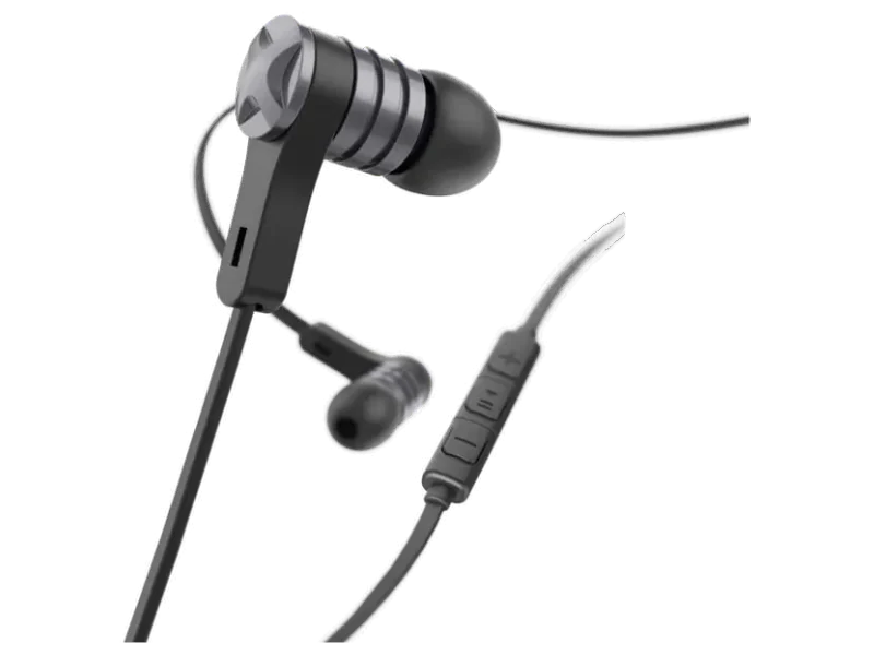 HAMA 184018 Intense Wired In Ear Headphone ( Black )