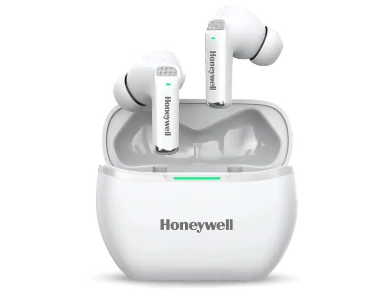 Honeywell Newly Launched Trueno U5100, in-Ear Wireless Hybrid ANC TWS Earbuds, with 33 dB ANC, Low Latency Mode, 6 mics, Bluetooth V5.2, 62 Hours of Playtime, 2 Years Manufaturer Warranty