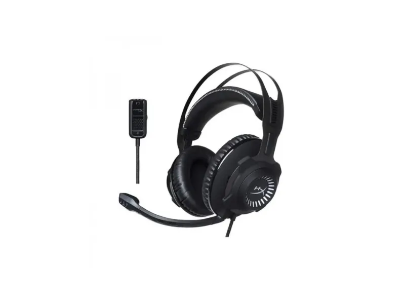 HYPERX Cloud Revolver Wired 3.5mm Stereo Gaming Headphone ( Gun Metal ) ( PC / Mobile / Mac / Xbox )