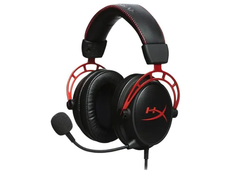 HYPERX Cloud Alpha Pro 3.5mm Wired Stereo Gaming Headphone With Mic ( Red ) ( Pc/Xbox/Mobile/Mac )