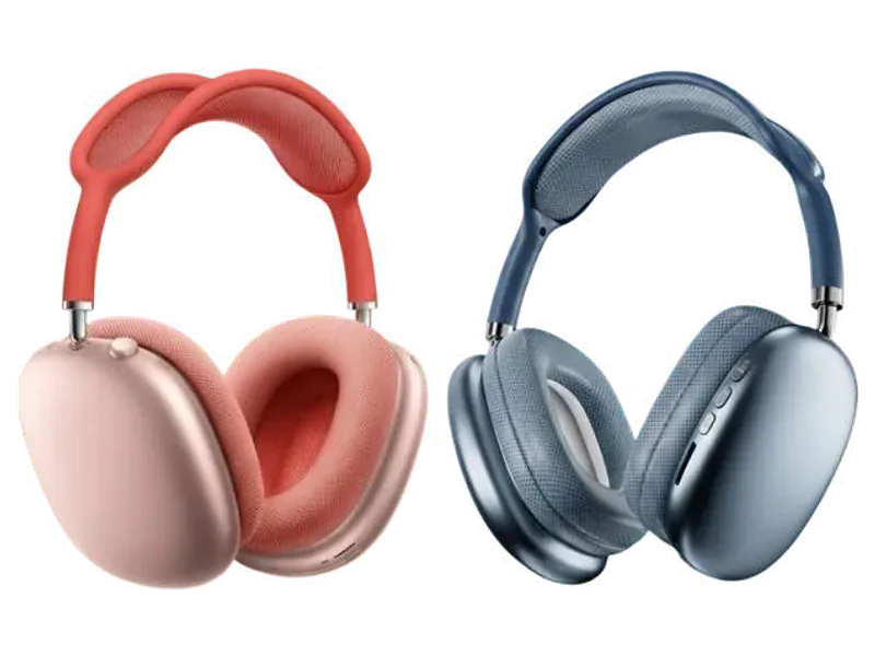 KAYCEEE P9 PINK & Blue WIRELESS HEADPHONE Bluetooth