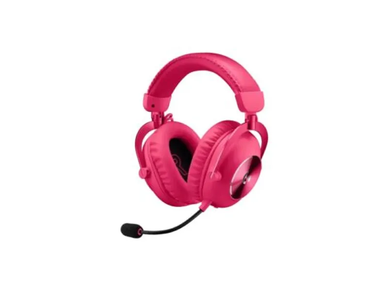 Logitech PRO X 2 LIGHTSPEED LIGHTSPEED Wireless Pink Gaming Headset 981-001276