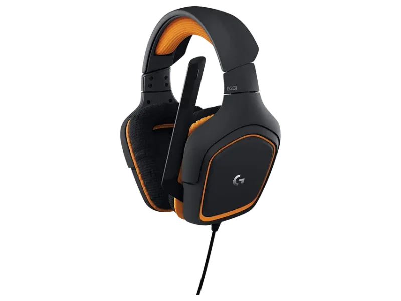 LOGITECH Prodigy G231 Wired 3.5mm Stereo Gaming Headphone ( Black ) ( Pc / Mac / Mobile / Xbox )
