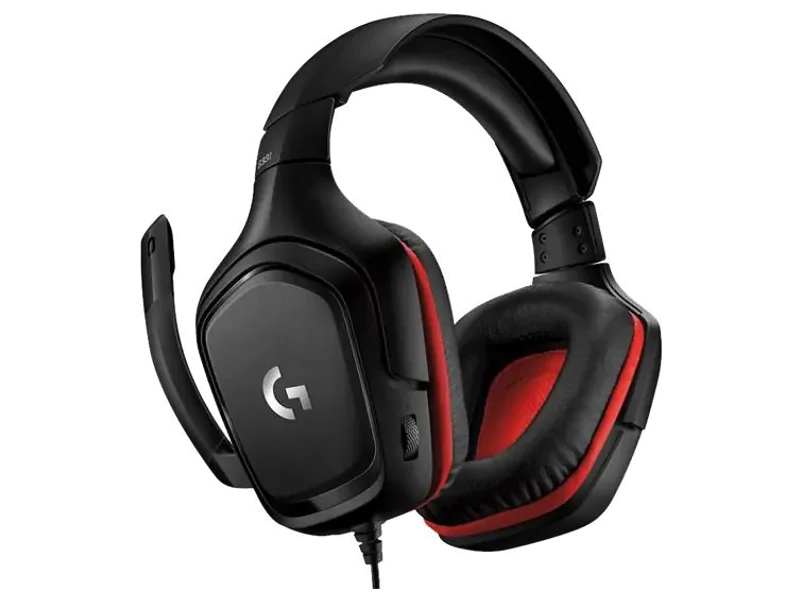 LOGITECH G331 Wired 3.5mm Stereo Gaming Headphone ( Black ) ( PC Mobile / Mac / Xbox / PS4 )