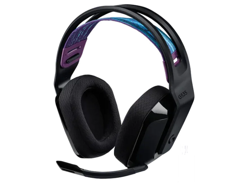 LOGITECH G535 Lightspeed Wireless Stereo Gaming Headphone ( Black ) ( PC / Mobile / Mac )