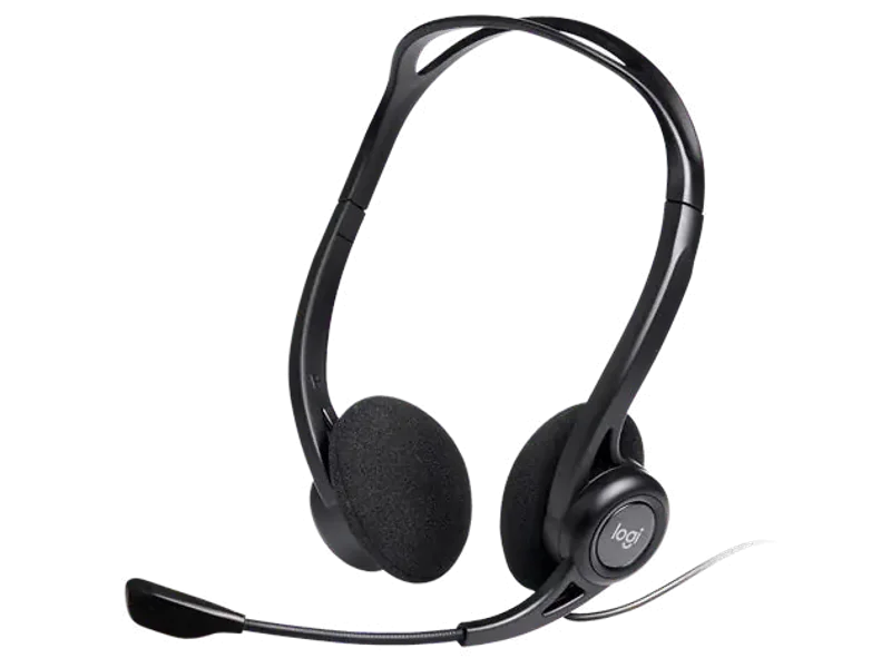 LOGITECH H370 USB Wired Stereo Gaming Headphone ( Black ) ( Pc / Mac )