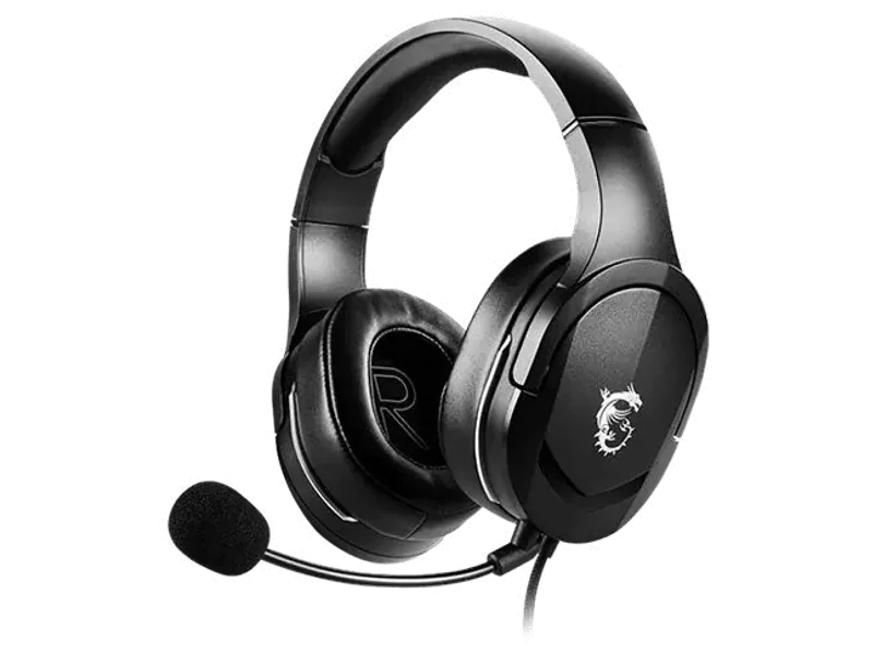 MSI Immerse GH20 Wired 7.1 Surround Gaming Headphone ( Black ) ( PC / PS4 / PS5 / Mac )