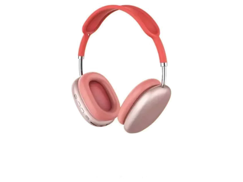 Peace P9 Wireless Bluetooth Headset with Mic, Red, In-Ear, Bluetooth Bluetooth