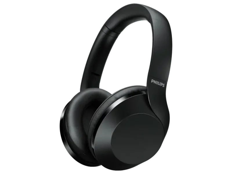 PHILIPS TAPH802BK/00 OVER-EAR WIRELESS HEADPHONE WITH HI-RES AUDIO, 30 HR PLAYTIME BLUETOOTH GAMING (BLACK, ON THE EAR)