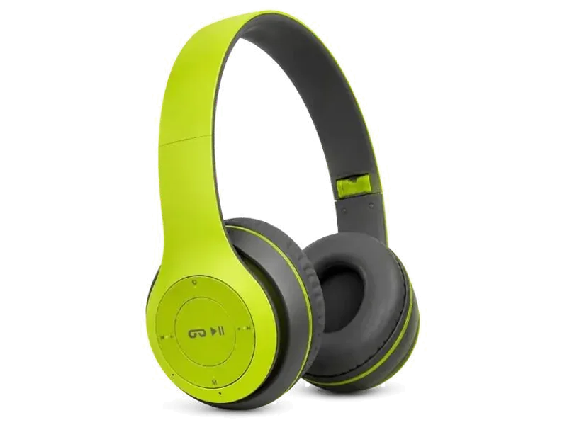 CROWNVIZ R47 Wireless Bluetooth Headphones with Deep Bass Foldable Design Noise Isolation Bluetooth & Wired