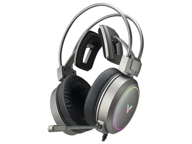 RAPOO VH610 RGB Wired 7.1 Surround Gaming Headphone ( Silver ) ( PC )