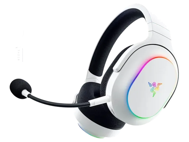 RAZER BARRACUDA X CHROMA - WIRELESS MULTI-PLATFORM GAMING AND MOBILE HEADSET - WHITE RZ04-05220200-R3M1