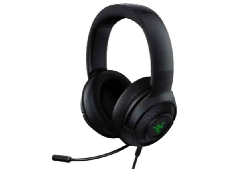 RAZER kraken X USB Ultralight Wired 7.1 Surround Gaming Headphones ( Black ) ( PC / Xbox / Mobile / Mac / PS4 / PS5 )