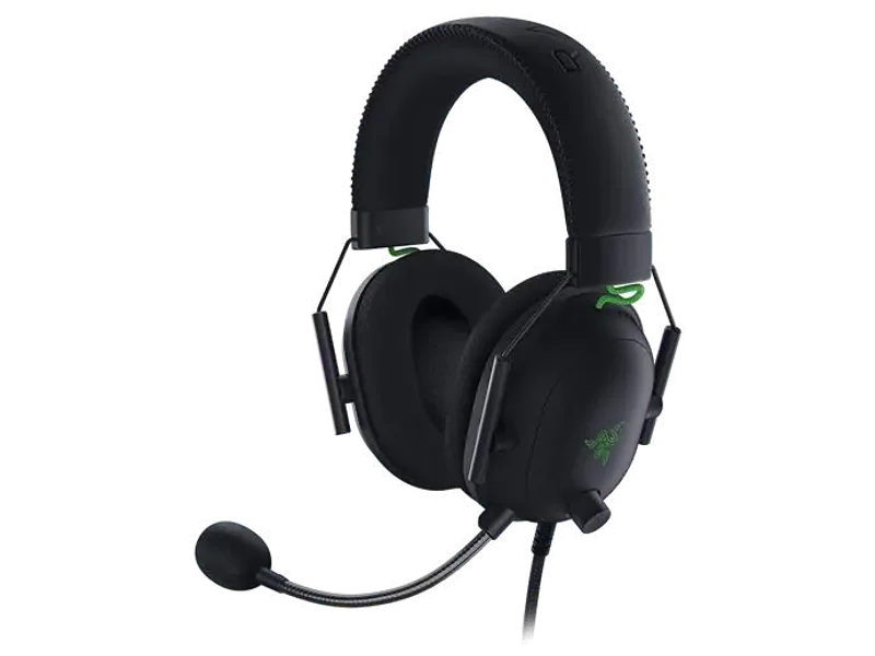 RAZER BlackShark V2 + USB Sound Card Stereo Gaming Headphone ( Black ) ( PC / Xbox / Mobile / Mac )