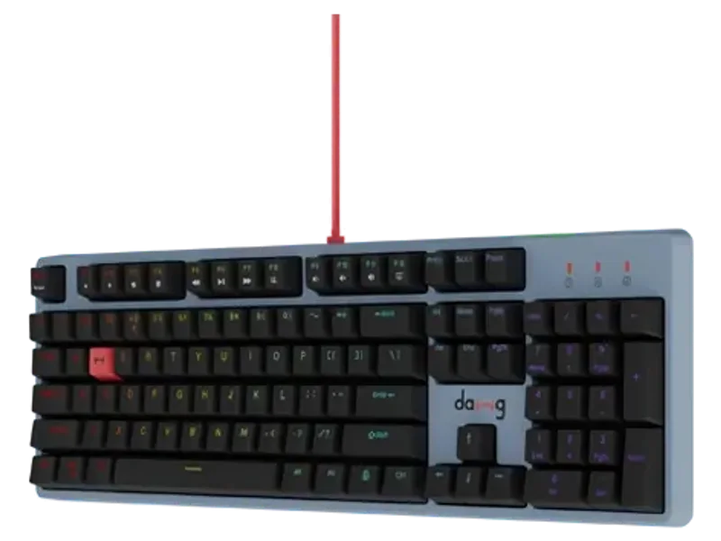 Dawg HighKEY 685 RGB Mechanical Gaming Keyboard with Blue Glacier Switches