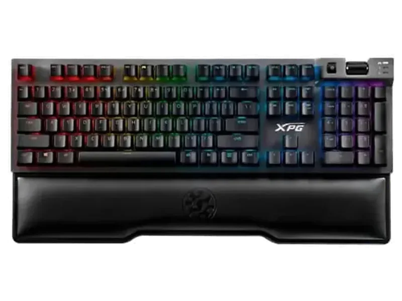 ADATA XPG Summoner Full Size RGB Mechanical Wired Gaming Keyboard (Gun-Metal Grey) (Cherry MX Red) (Lenier switch) (SUMMONER-CHERRY-MX-RGB-RED)