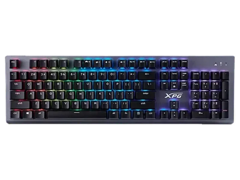 ADATA XPG Mage Full Size RGB Mechanical Gaming Keyboard (Metal Gray) (Kailh Red Switch) (Linear switch) (MAGE104RD-BKCWW)