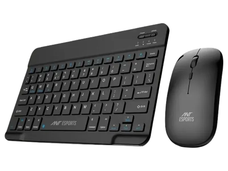 ANT ESPORTS WKM11 WIRELESS KEYBOARD & MOUSE COMBO -BLACK (ETA-SD-20221009069)(ETA-SD-20221009067)