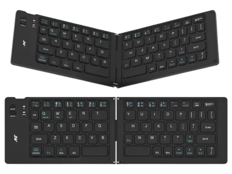 ANT ESPORTS WK150 FOLDABLE BLUETOOTH KEYBOARD BLACK (R-41285455) (ETA-SD-20241110951)