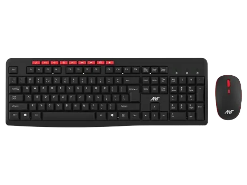 ANT ESPORTS WK200 PROFESSIONAL WIRELESS KEYBOARD & MOUSE COMBO BLACK (R-41285455) (ETA-SD-20241110953) (ETA-SD-20241110999)
