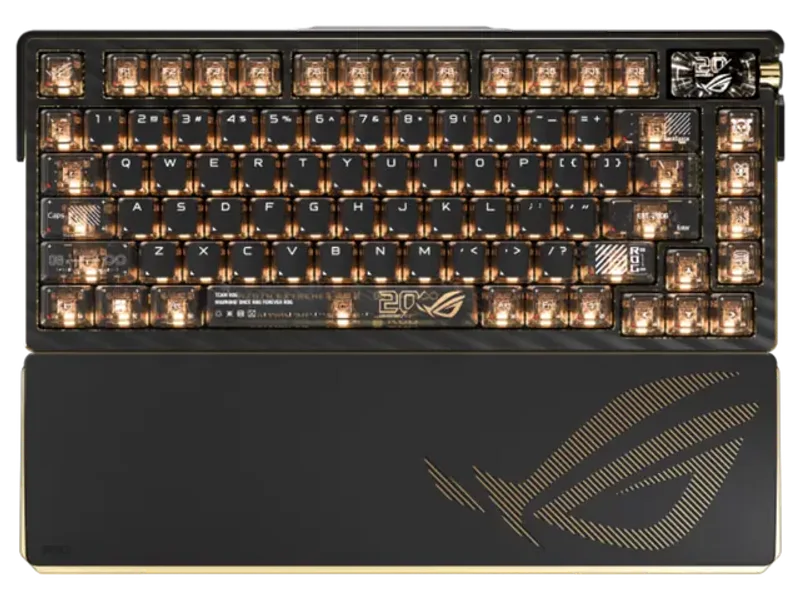 ASUS ROG Azoth Extreme Edition 20 75% Mechanical RGB Tri-Mode Wireless Gaming Keyboard ( Black ) ( ROG NX Mechanical Switch )