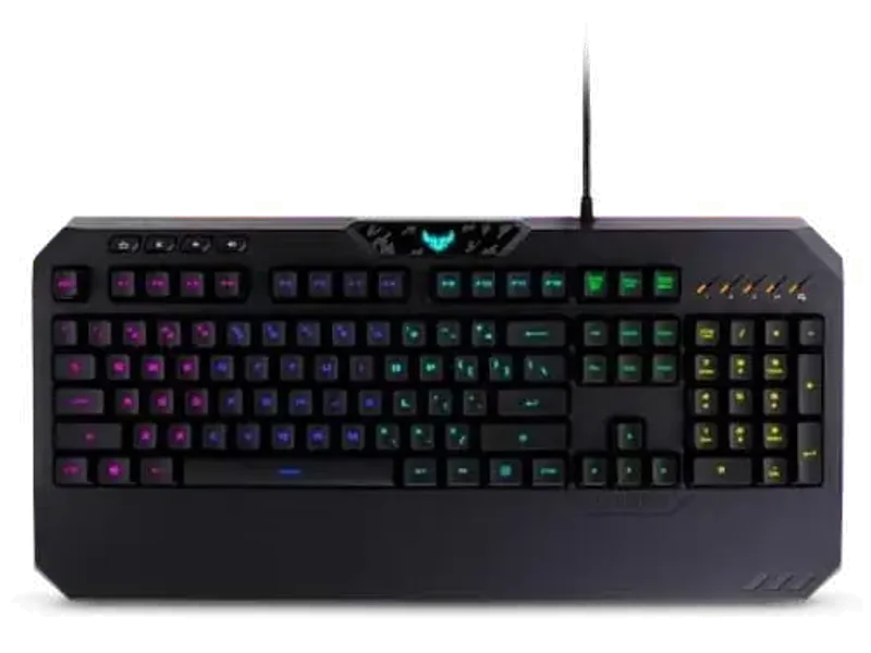 ASUS TUF K5 Full Size Mechanical Wired Gaming Keyboard ( Black ) ( Tactile Membrane Switch )