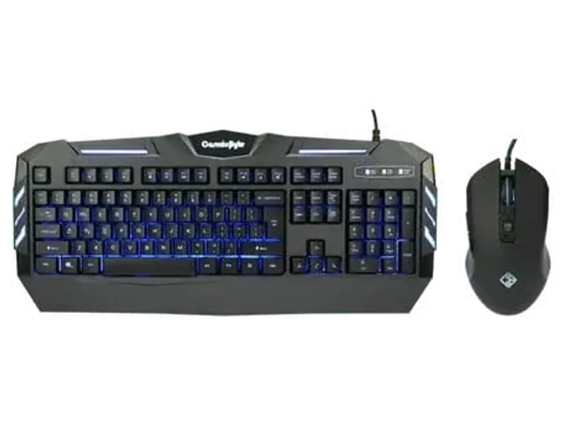COSMIC BYTE Dark Matter Full Size Membrane Wired Gaming Keyboard ( Black )
