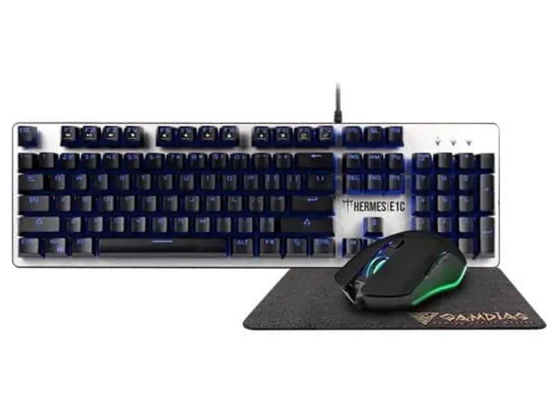 GAMDIAS Hermes E1C Full Size Wired Gaming Keyboard And Mouse Combo