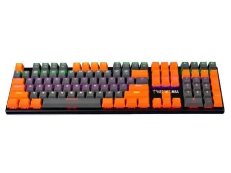 GAMDIAS Hermes M5A Full Size Mechanical Wireless Gaming Keyboard ( Black ) ( Clicky Blue Switches )