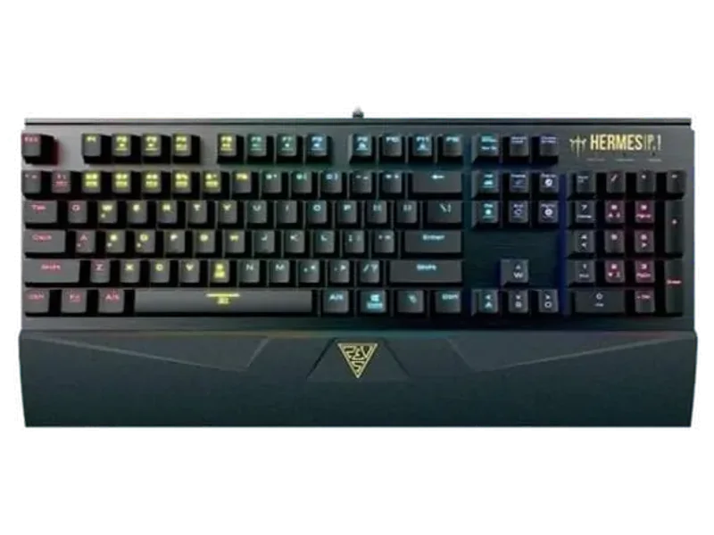 GAMDIAS Hermes P1A Full Size Mechanical Wireless Gaming Keyboard ( Black ) ( Blue Switch )