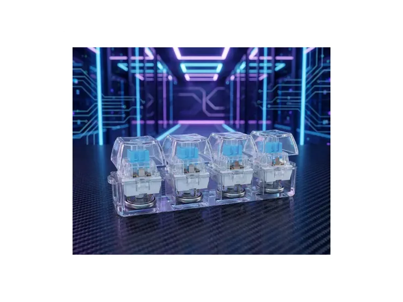 Lightning keyboard keychain
