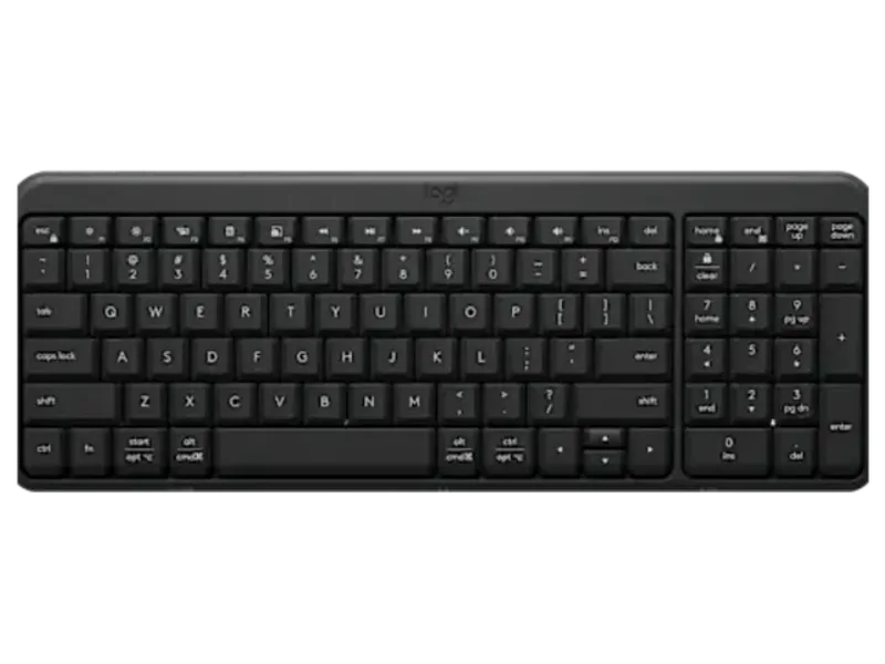 LOGITECH K251 Compact Membrane Wireless Gaming Keyboard ( Black ) ( Membrane Switch ) ( 920-013490 )
