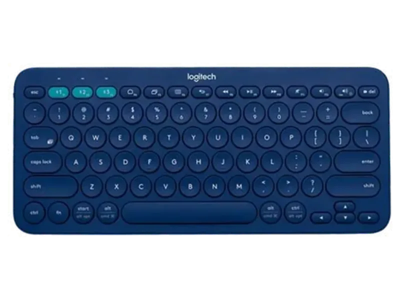 LOGITECH K380 60% Membrane Wireless Gaming Keyboard ( Blue )