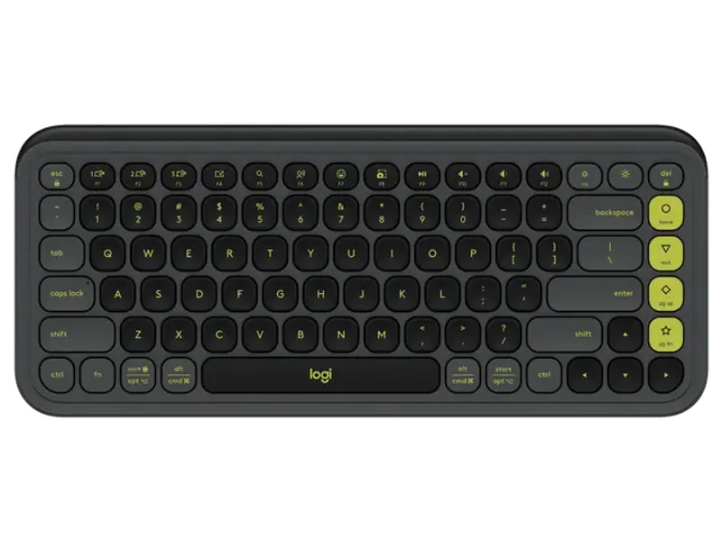 LOGITECH POP ICON KEYS WIRELESS BLUETOOTH KEYBOARD GRAPHITE