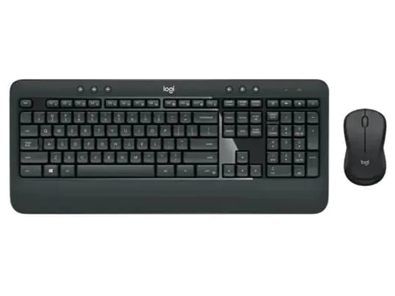 LOGITECH MK450 Advanced LED Full Size Wireless Keyboard and Mouse Combo