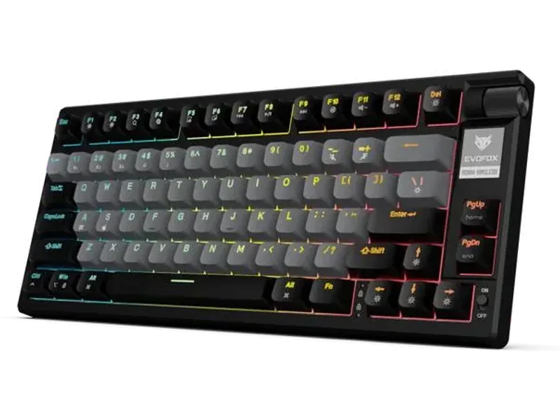EVOFOX RONIN X75 PLUS Wireless Tenkeyless Gaming Keyboard Compatible with Desktop, Laptop, Mac
