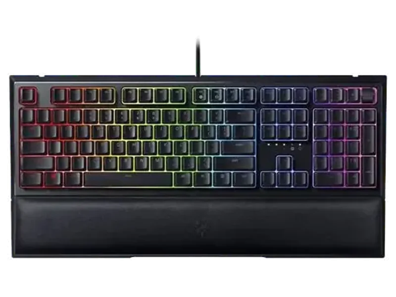 RAZER Ornata V2 Chroma Full Size RGB Mecha-Membrane Gaming Keyboard ( Black )