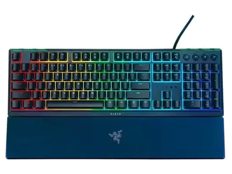 RAZER Ornata V3 RGB Full Size Mecha-Membrane Wired Gaming Keyboard ( Black )