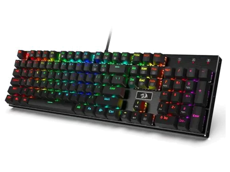REDRAGON K556 RGB Devarajas LED Full Size Mechanical Wired Gaming keyboard ( Black ) ( Brown Switch )