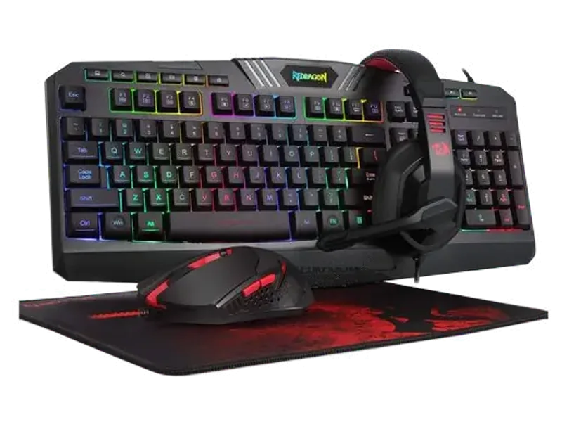 REDRAGON S101-BA Full Size Membrane Wired Gaming Keyboard ( Black )